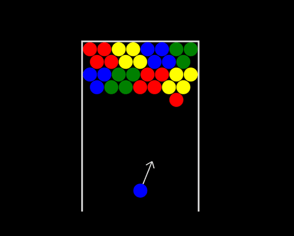 Game bubble-shooter