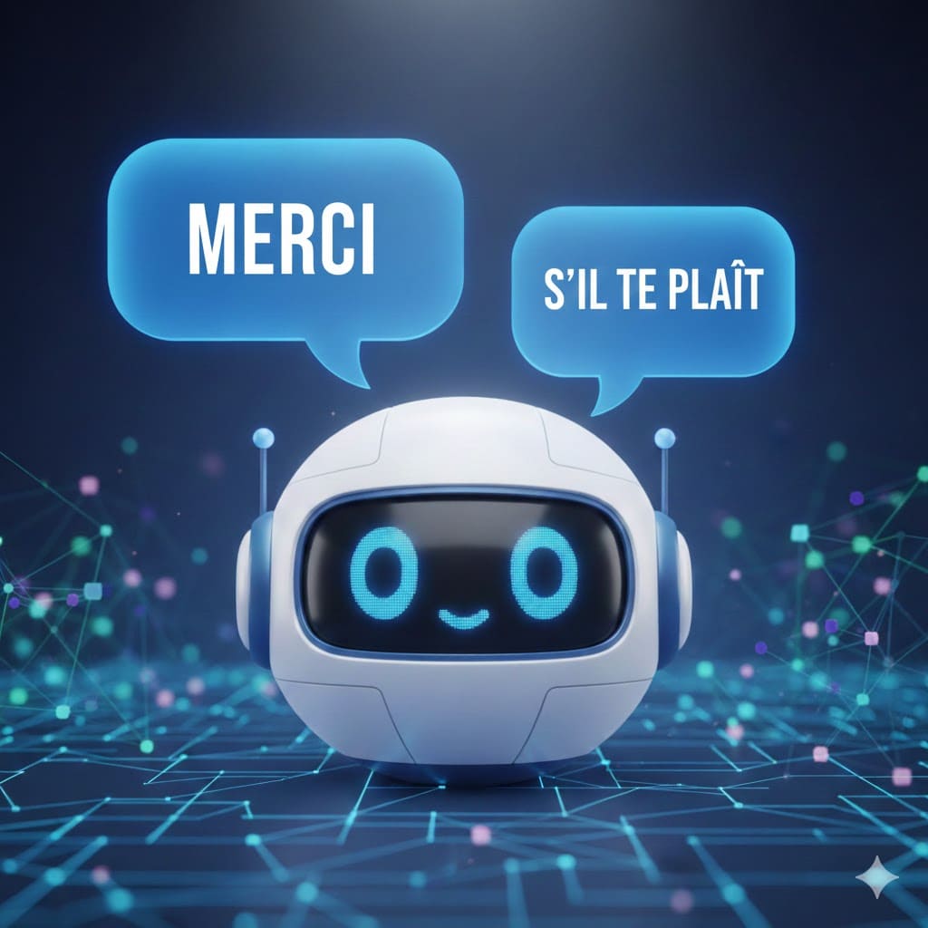 Pourquoi répondre «Merci» et «S'il vous plaît» à l'intelligence artificielle a un impact énergétique considérable