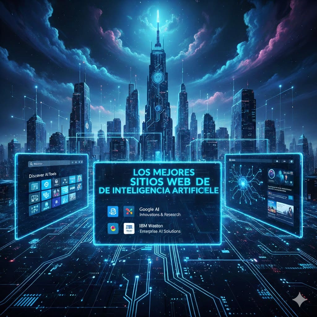 Los mejores sitios web de inteligencia artificial