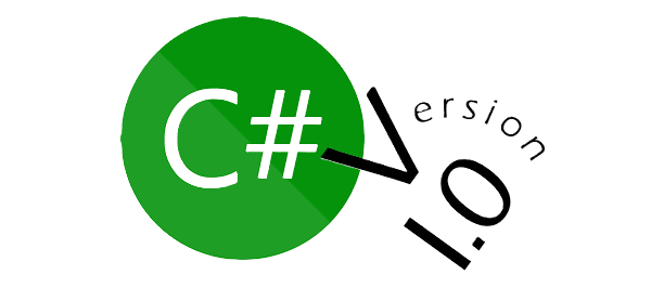 C# Version 1.0 C# Version 1.0
