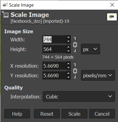 How to optimize image with gimp