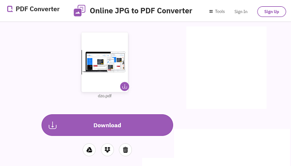 How to convert a JPG or PNG image to PDF