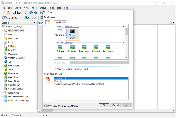 How to create an installer using Inno Setup