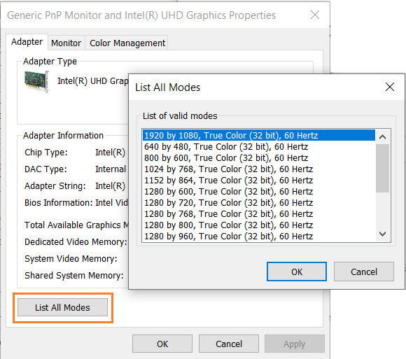 How to fix monitor display resolution problems