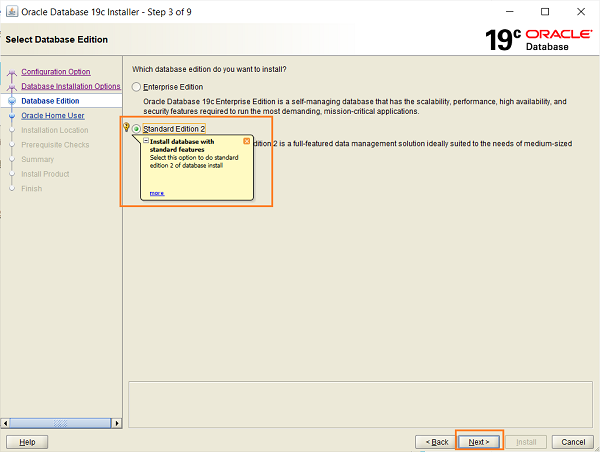 Cómo instalar Oracle Database 19c en Windows