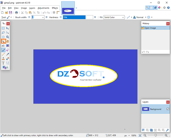 Cómo crear una imagen transparente en Paint.NET en Windows paso a paso Cómo crear una imagen transparente en Paint.NET en Windows paso a paso