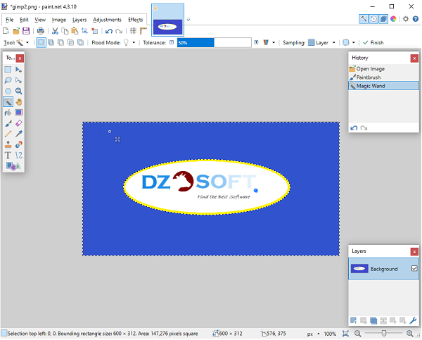 Cómo crear una imagen transparente en Paint.NET en Windows paso a paso Cómo crear una imagen transparente en Paint.NET en Windows paso a paso
