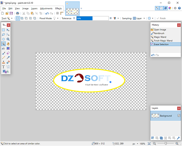 Cómo crear una imagen transparente en Paint.NET en Windows paso a paso Cómo crear una imagen transparente en Paint.NET en Windows paso a paso