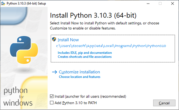 How to install Python