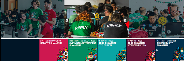 Registrations open for the sixth edition of the Reply Code Challenge