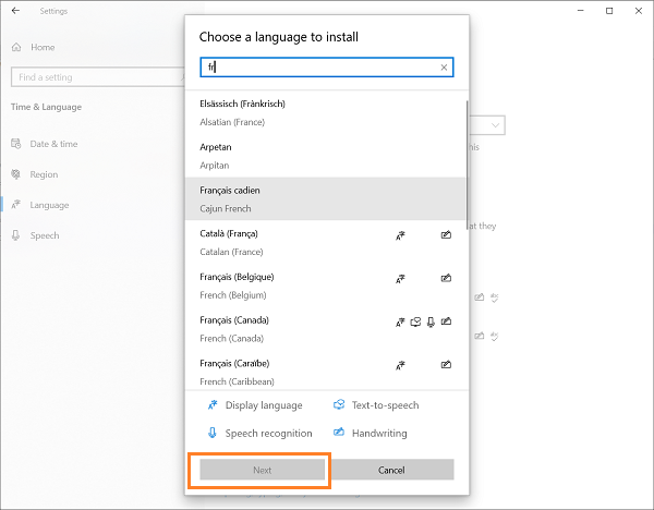 Cómo cambiar el idioma del sistema en Windows 10