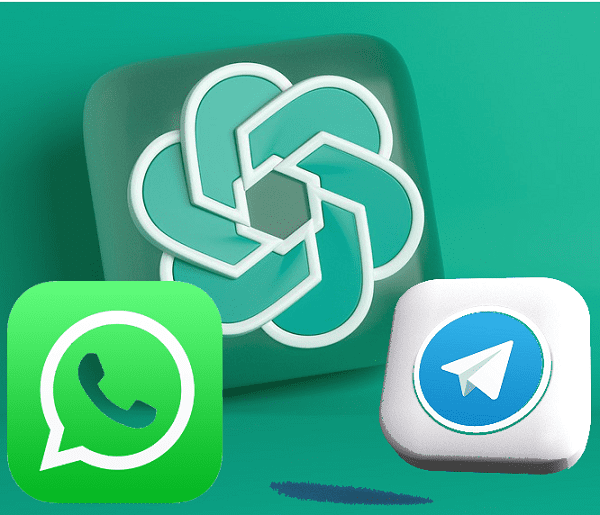 ChatGPT, do you know that AI can be used via WhatsApp or Telegram?