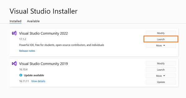 Cómo instalar Visual Studio 2022?