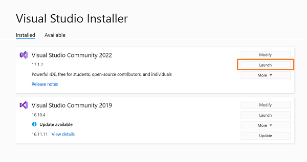 How to install Visual Studio 2022?