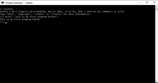 How to write your first Python program How to write your first Python program