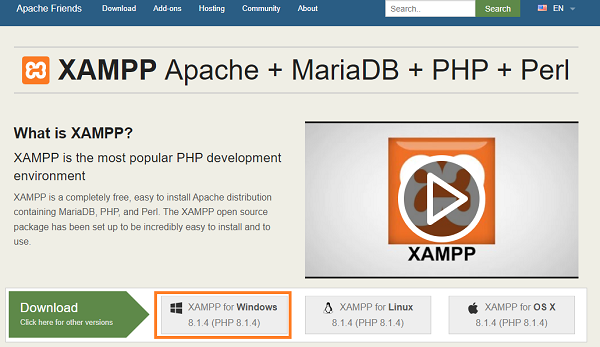 How to install XAMP on Windows How to install XAMP on Windows