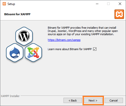 How to install XAMP on Windows