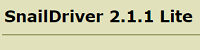 <b>SnailDriver</b> is a slick, user